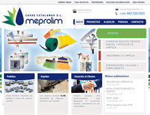 Tablet Screenshot of meprolim.es
